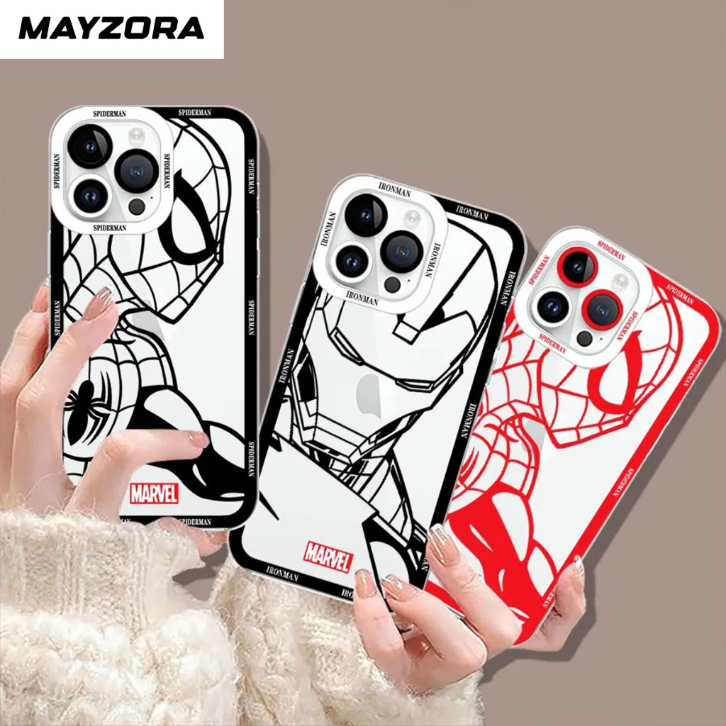 SP02 Case Spiderman All Type Hp SAMSUNG A10 A11 A14 A04S A13 4G A25 A02S A03S A34 A01 CORE A05S A05 