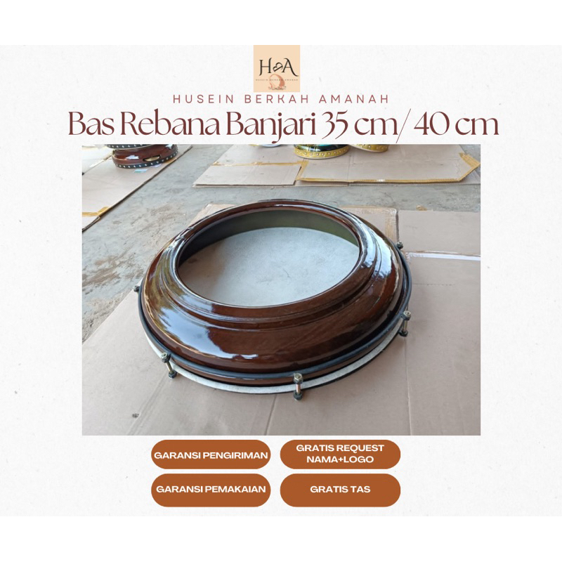 Bas Rebana Banjari Natural Jepara