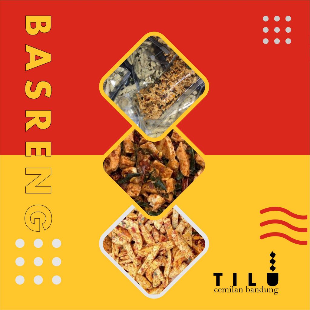 

Basreng Cemilan Bandung TILU - 1BALL / Basreng Stik 1BALL Pedas dan Original Daun Jeruk