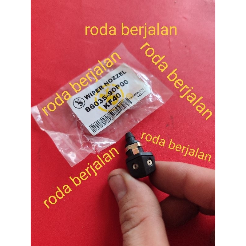 Nozzle semprot air wiper kijang super, grand, rover