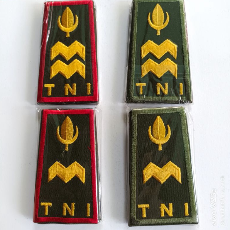 pangkat PDH PELDA PELTU JATAH TNI AD termurah ART T5N7