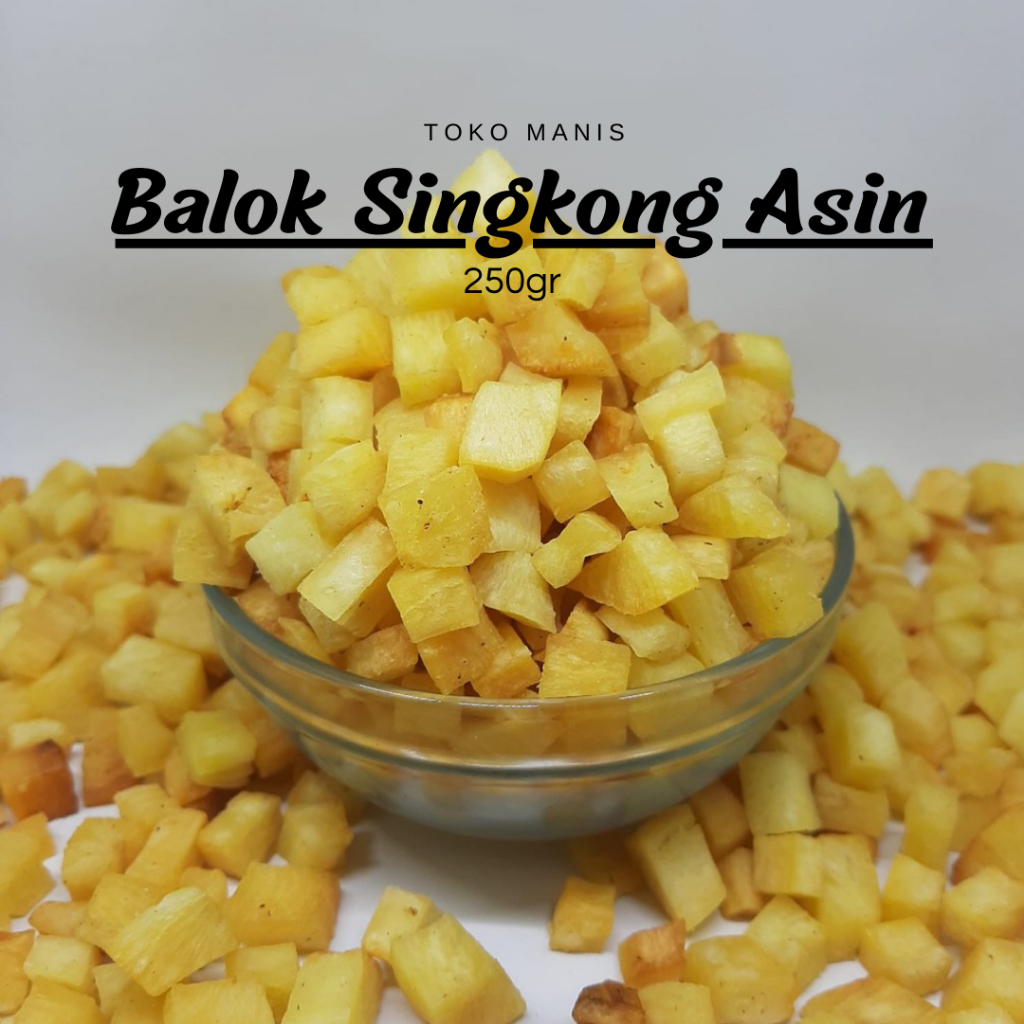 

BALOK SINGKONG ASIN | SNACK SINGKONG KOTAK ASIN | CEMILAN BALOK SINGKONG ASIN | POHONG GORENG | TOKO MANIS