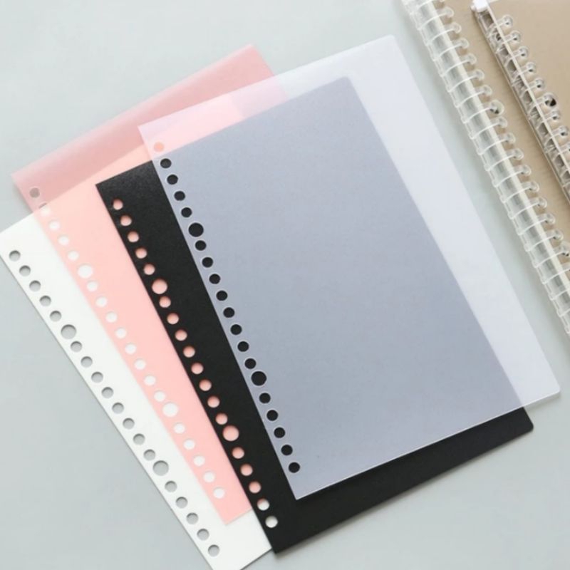 

ATK DIY PLASTIC BINDER COVER SAMPUL BINDER COVER TRANSPARAN CUSTOM