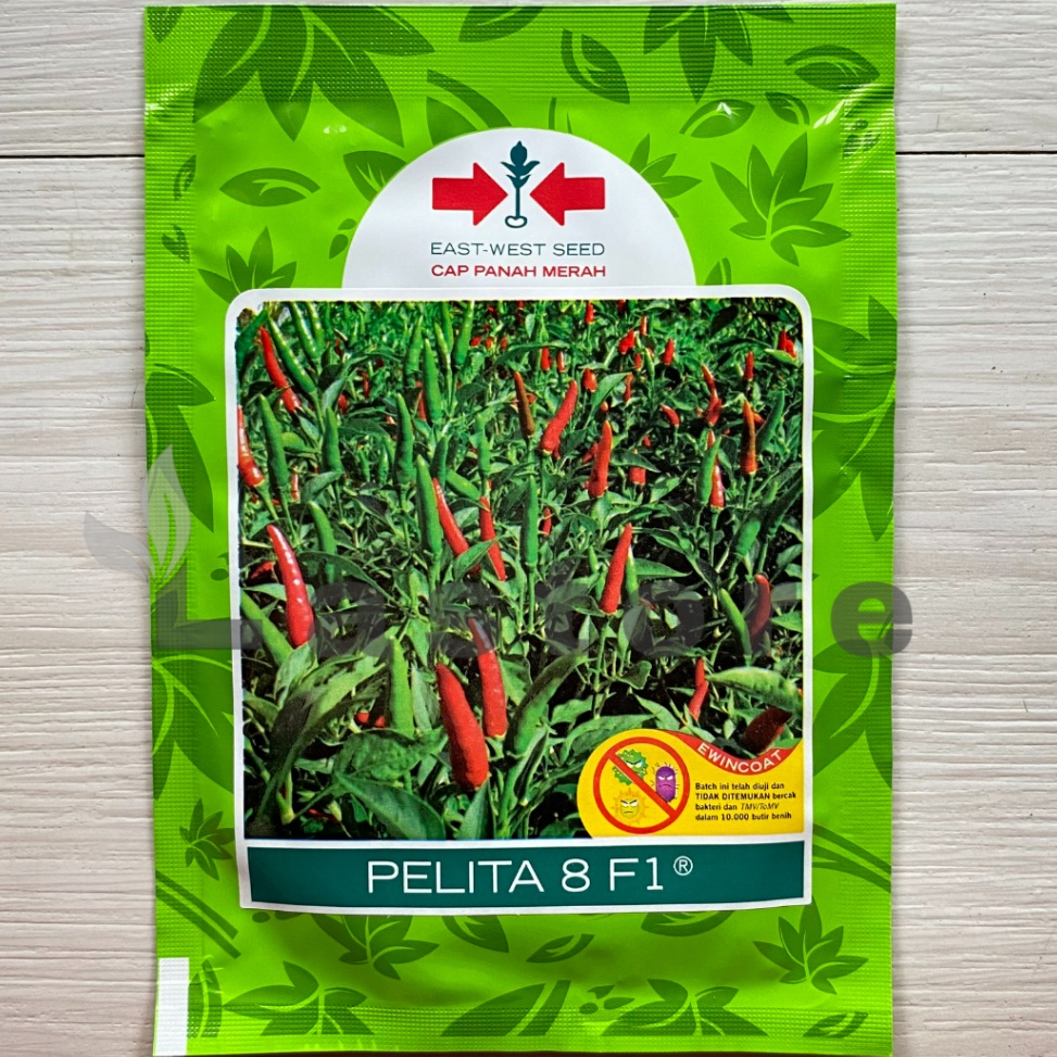 Murah Cabe Cabai Rawit PELITA 8 F1 Isi 225 Butir Cap Merah