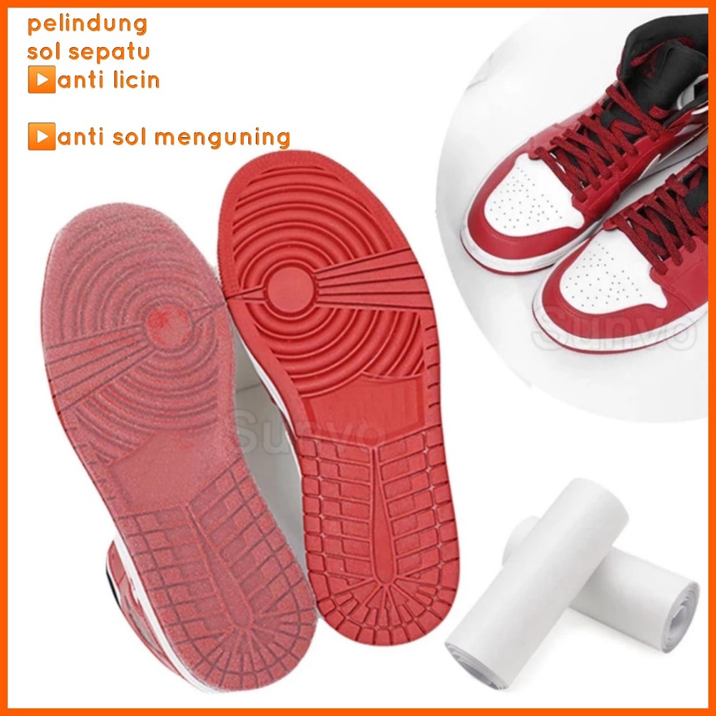 KODE R7T PELINDUNG SOL SEPATU SNEAKERS PELINDUNG ALAS SEPATU ANTI SLIP SEPATU INSOLE SEPATU AKSESORI