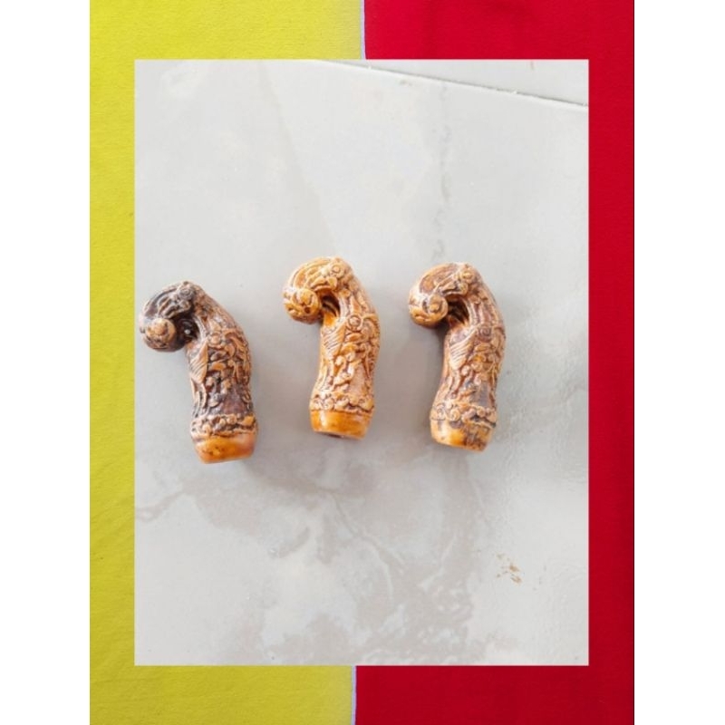 Deder keris patrem 30cm | handle keris | gagang keris | Proses mirip GADING GG Faux | ivory faux