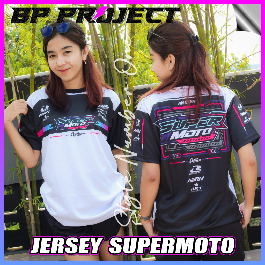 JERSEY SUPERMOTO HEREX SUNMORI - BAJU KAOS JERSEY SUPERMOTO HEREX RIDER CRF DTRACKER KLX KTM UNISEKS