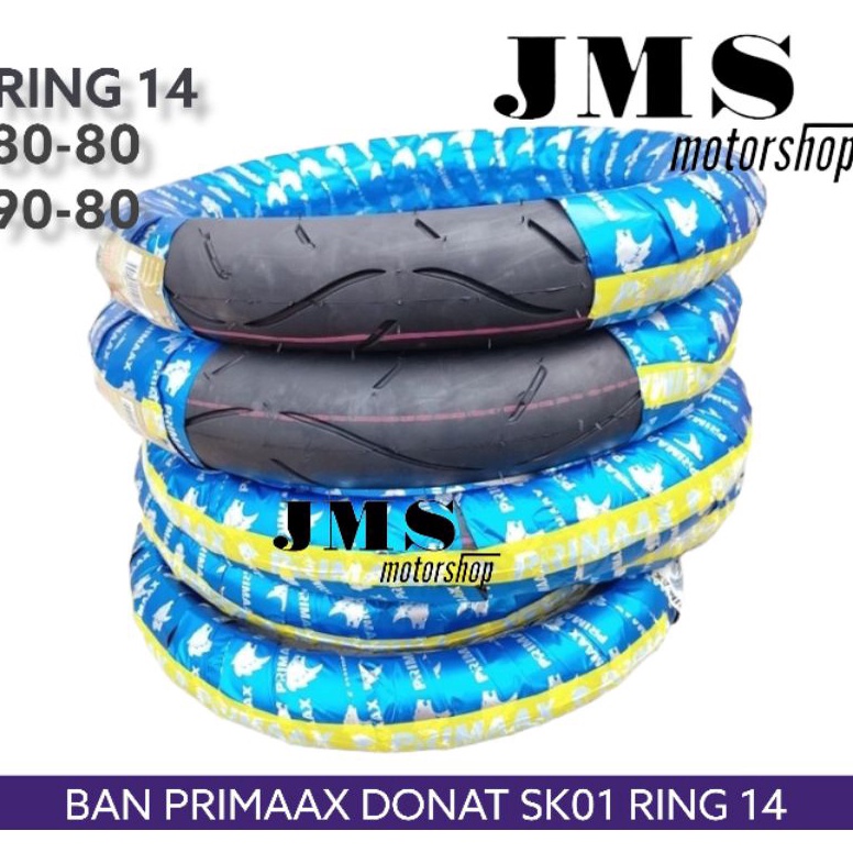 BIG SALE  BISA COD  SEPASANG BAN DONAT BAN PRIMAAX 8 8  9 8 RING 14  BAN PRIMAX PRIMAAX SK1 88  98 R