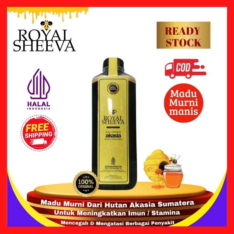 

Madu Murni 100% Royal Sheeva 1 pc 1.3 kg | Premium Halal MUI Asli dari Hutan Akasia Sumatera
