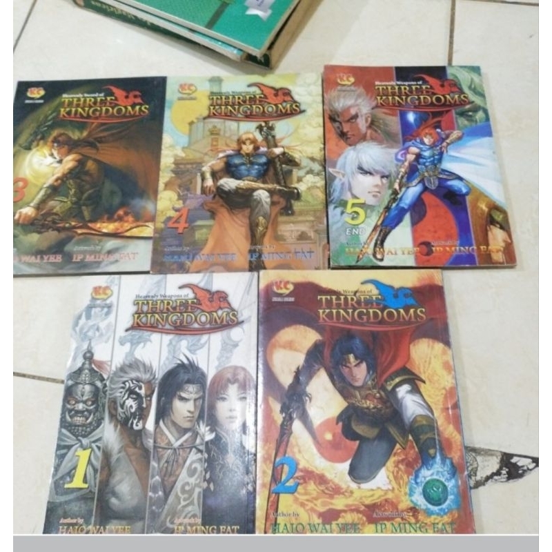 komik heavenly weapon of three kingdom 1-5 (tamat)