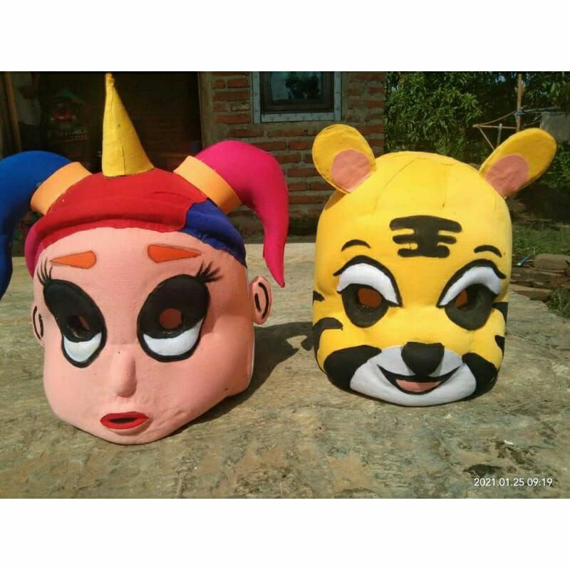 badut mampang kepala