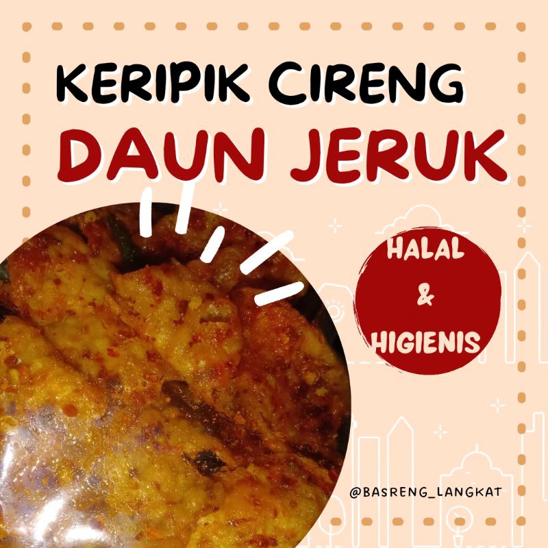 

Keripik cireng daun jeruk