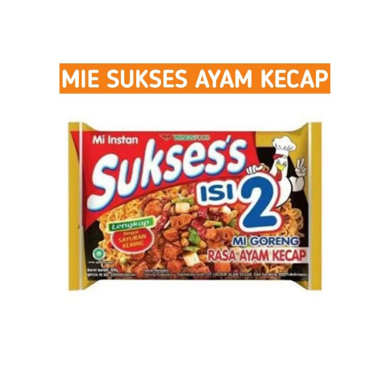 

Mie Sukses isi 2 Ayam Kecap 130g