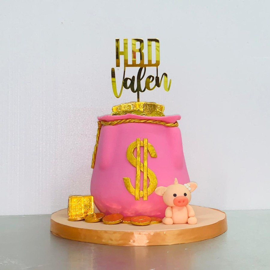 

Kue Ulang Tahun / Birthday Cake Pot Uang / Kue Birthday