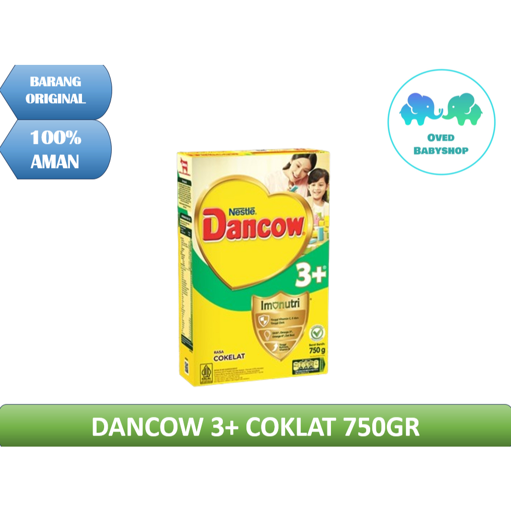 

Dancow 3+ Coklat 750gr untuk anak usia 3-5 tahun (FREE GIFT BUY 200K)