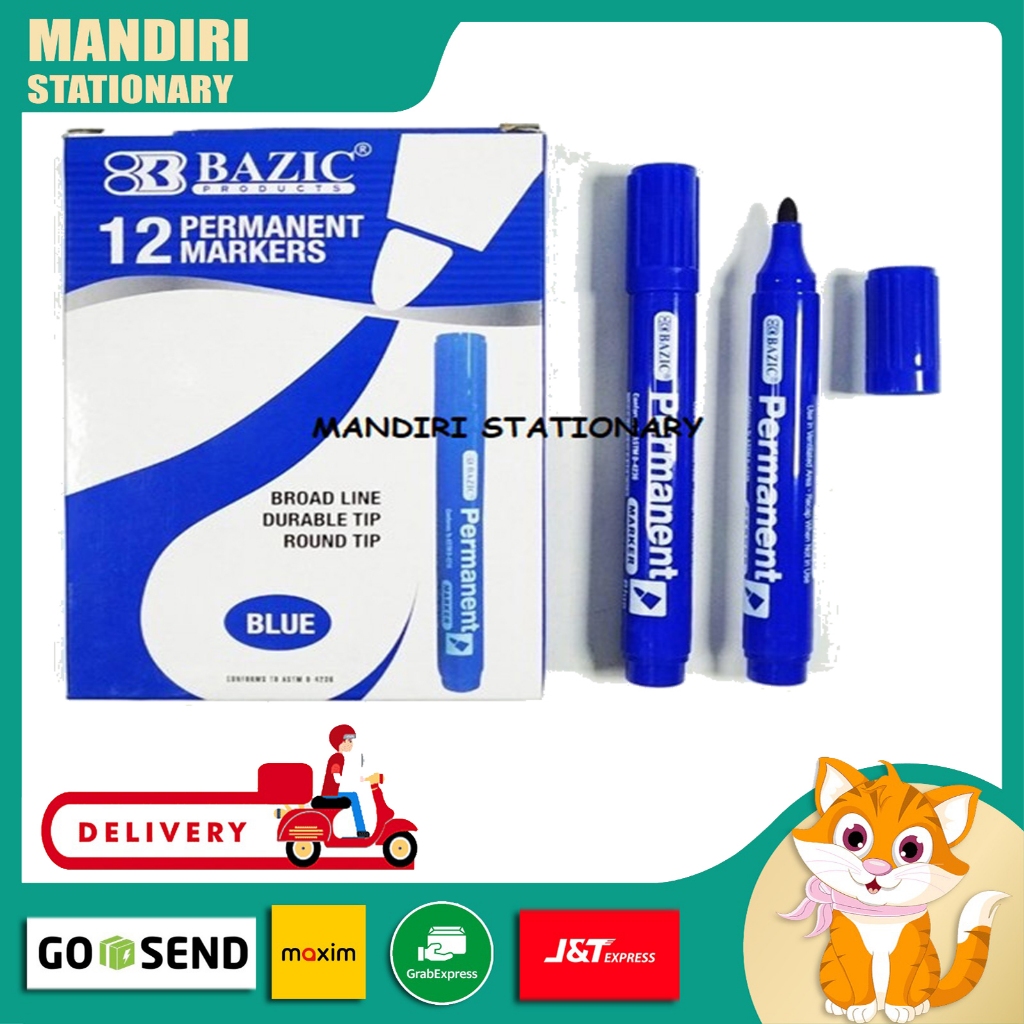 

SPIDOL / MARKER BAZIC BIRU 1229