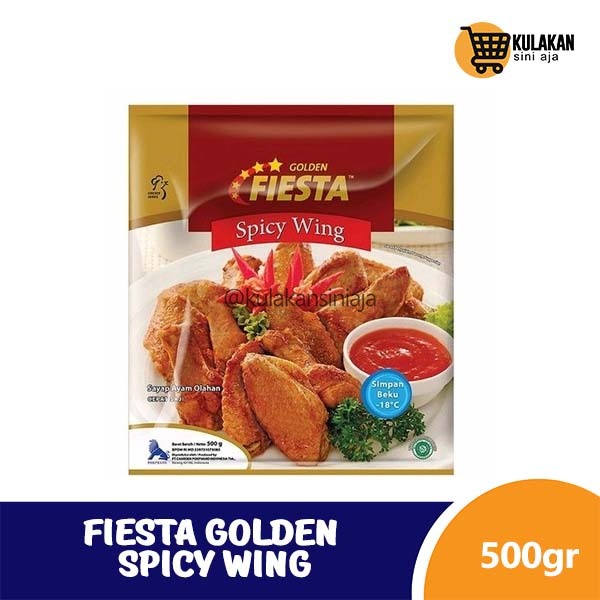 

FIESTA Golden Chicken Spicy Wing 500gr