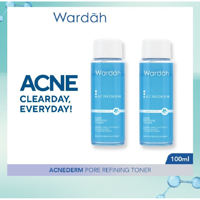 Paket Wardah Acnederm Perawatan Untuk Kulit Berjerawat Skincare