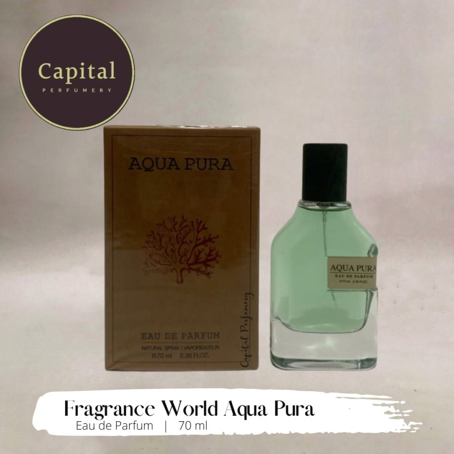 fragrance world aqua pura edp 70 ml