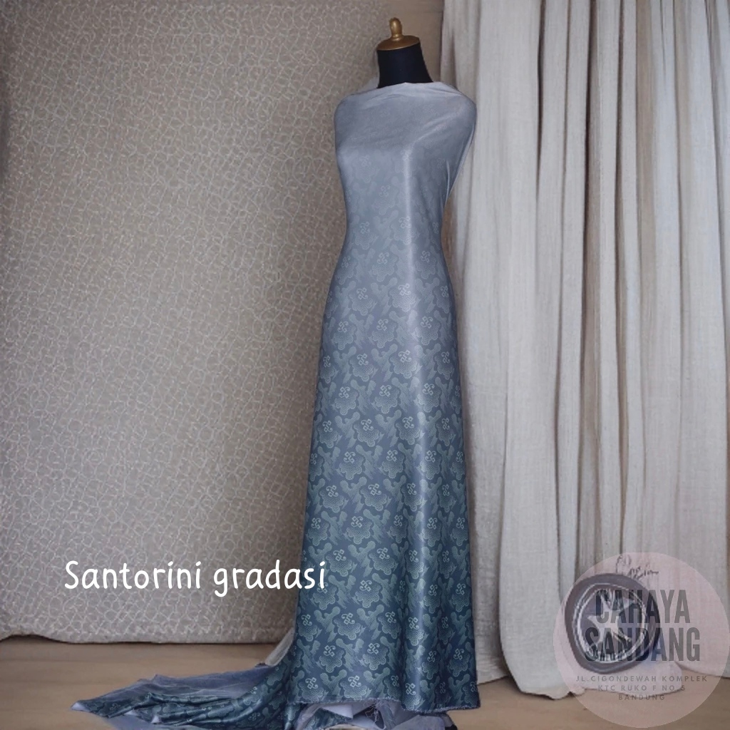 BAHAN KAIN GRADASI MOTIF PREMIUM METERAN