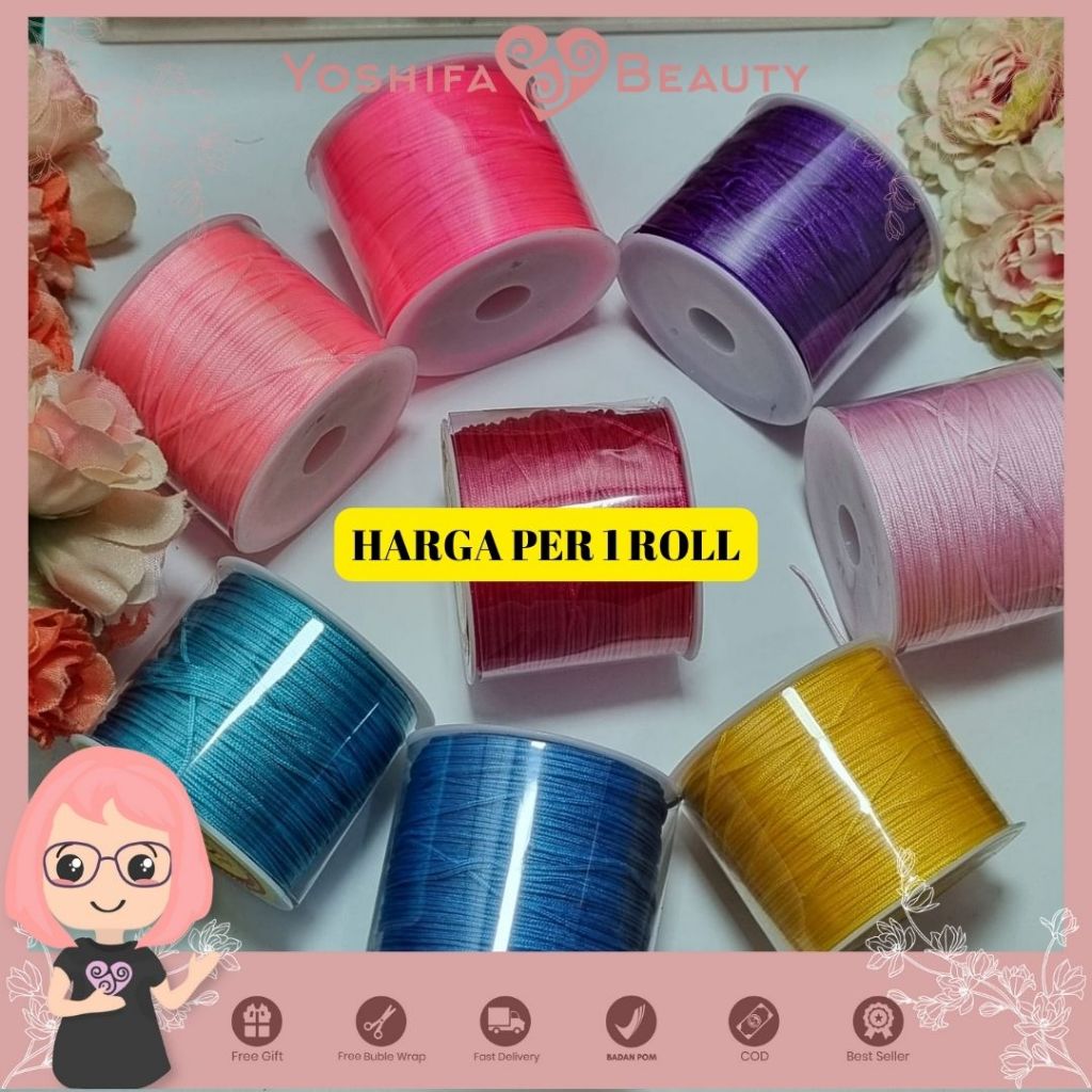 Tali Giok 0,8 mm per 1 Roll