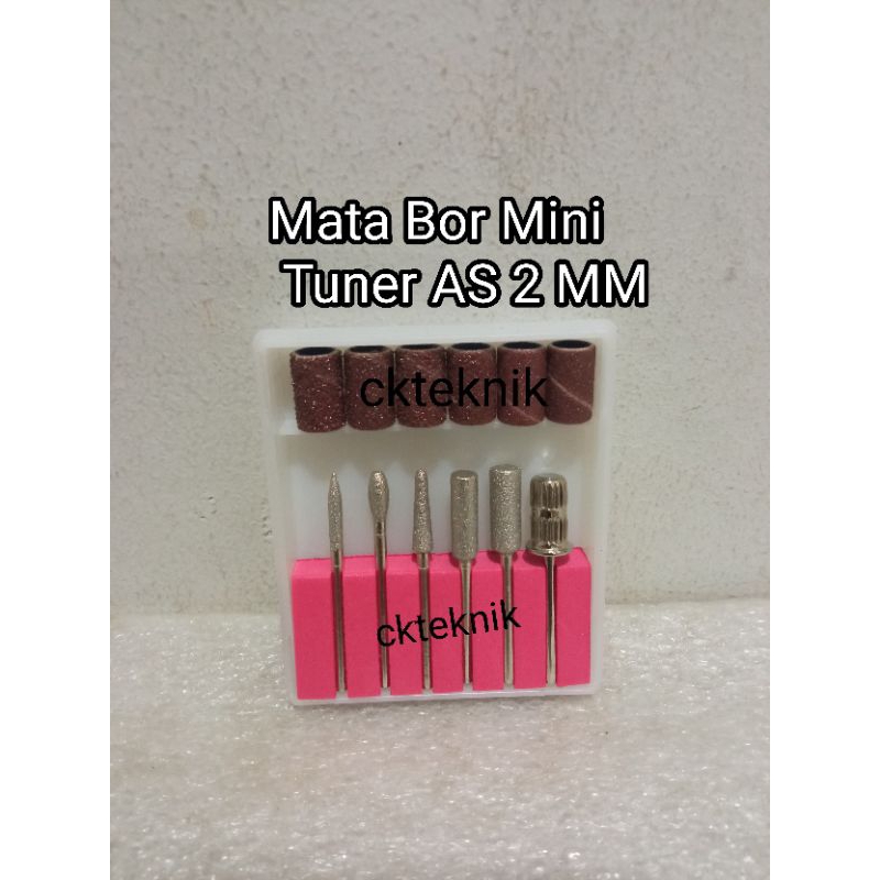 mata bor mini tuner AS 2mm bor diamond ukir Amplas kayu