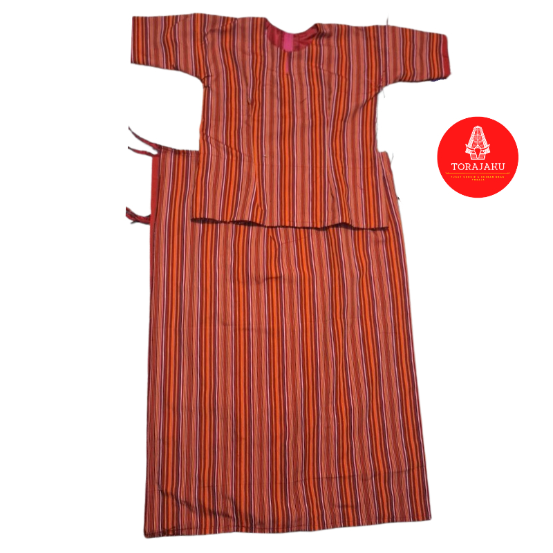 TORAJAKU - Baju Toraja Tallubuku: Gaya Modern dan Elegan untuk Wanita Dewasa