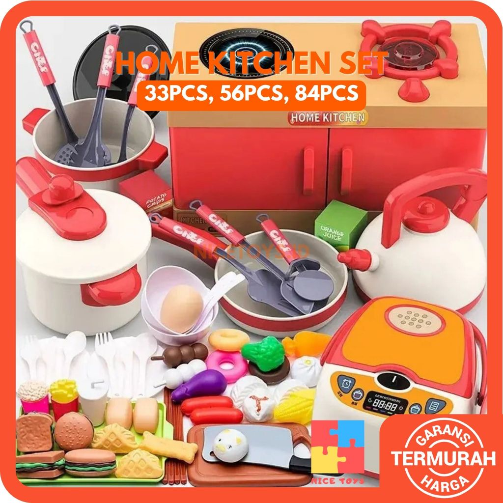 Home Kitchen Set Anak Mainan Masak Masakan Anak Perempuan Mainan Kitchen Set Mainan Dapur Anak Set