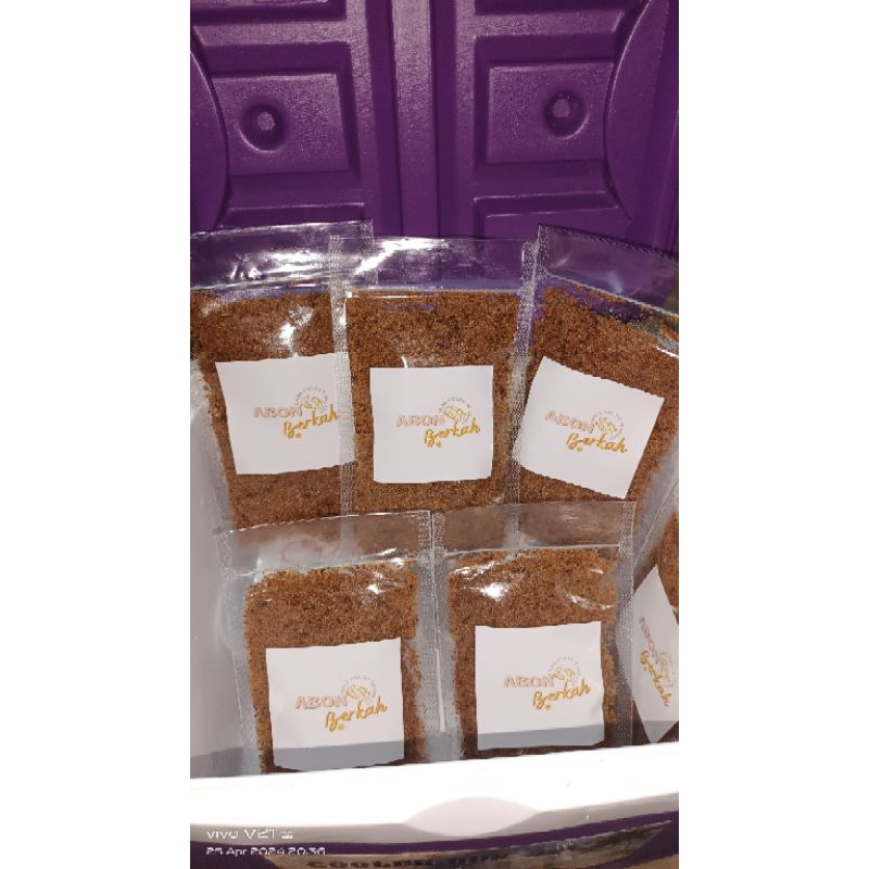

ABON IKAN TUNA 100 GRAM (FRESH, Tanpa Pengawet&MSG)/ Abon berkah
