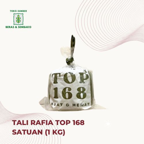 

Tali rafia TOP 168 satuan (1 KG)
