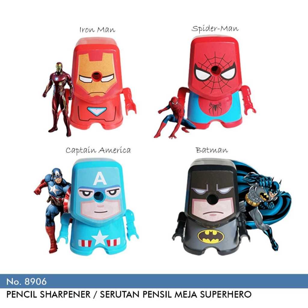 

Rautan Pensil Meja Super Hero