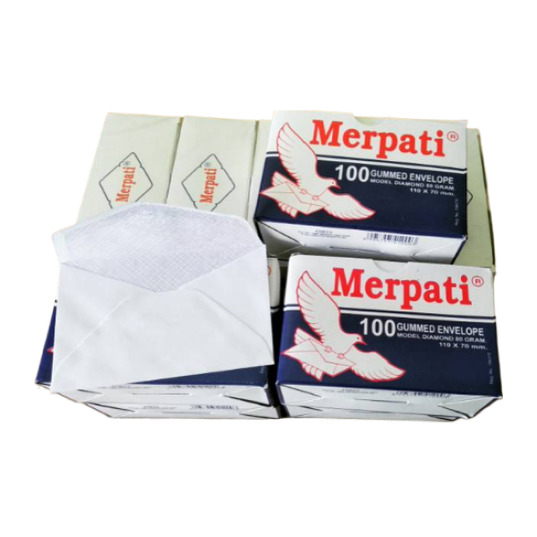 

[ BALL ] Amplop Putih Kecil / White Envelope - Merpati 110X70 mm MURAH