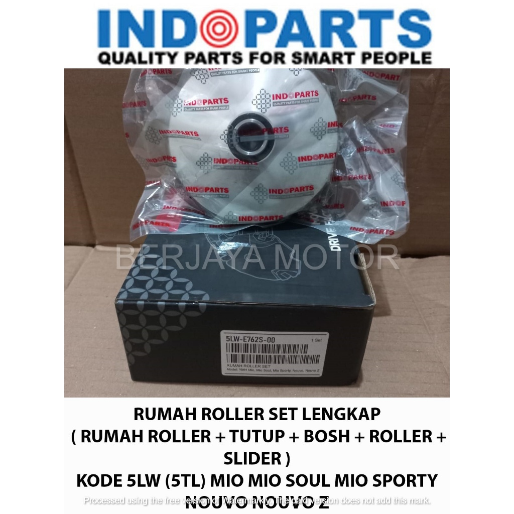 RUMAH ROLLER MIO 5TL LENGKAP BOSH PLUS ROLLER INDOPART