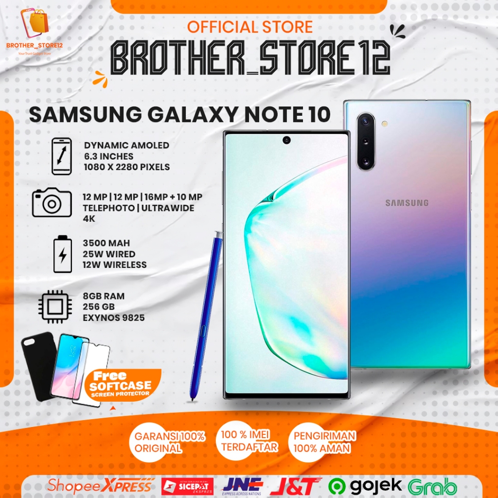 samsung galaxy note 10 second original