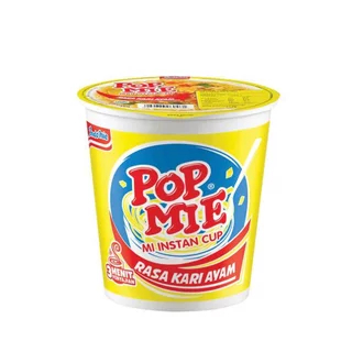 

Pop mie kari ayam cup