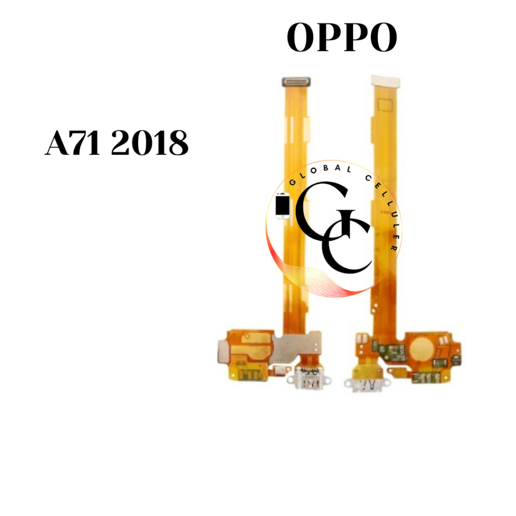 Flexible Connector Charger Oppo A71 2018 Original (Flexible Konektor Papan Cas)