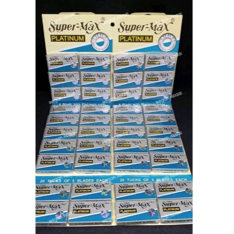 40 box Silet Supermax Platinum original