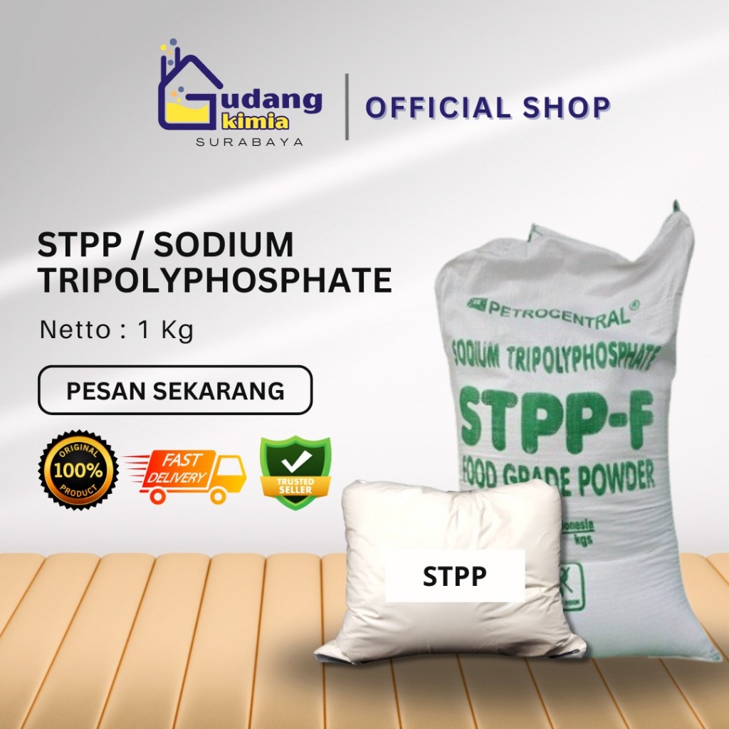 

STPP / Sodium Tripolyphosphate Food Grade 1 Kg