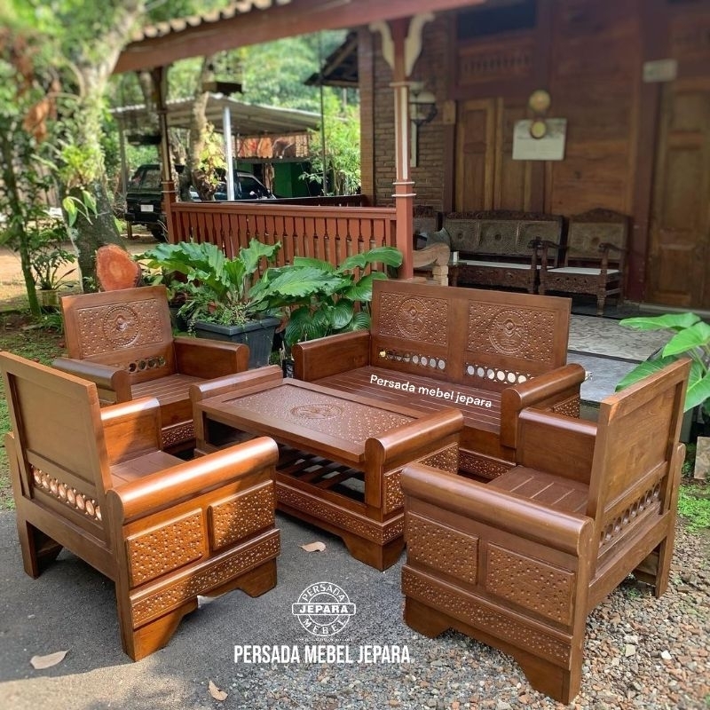 Kursi tamu minimalis gelung / Kursi tamu jati / Kursi tamu minimalis / Kursi tamu / Kursi