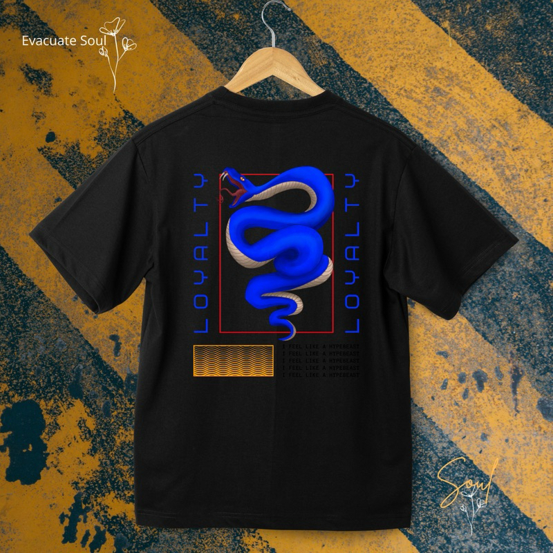 Soul Apparel Loyalty snake | Kaos Distro Unisex