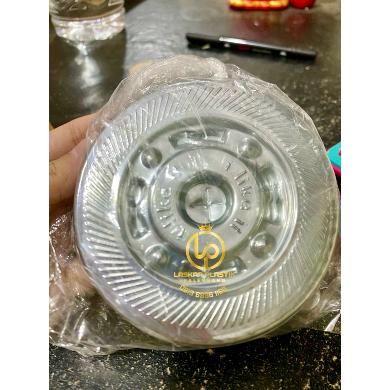 Tutup Gelas Plastik Bening / Tutup Plastik Gelas Bening