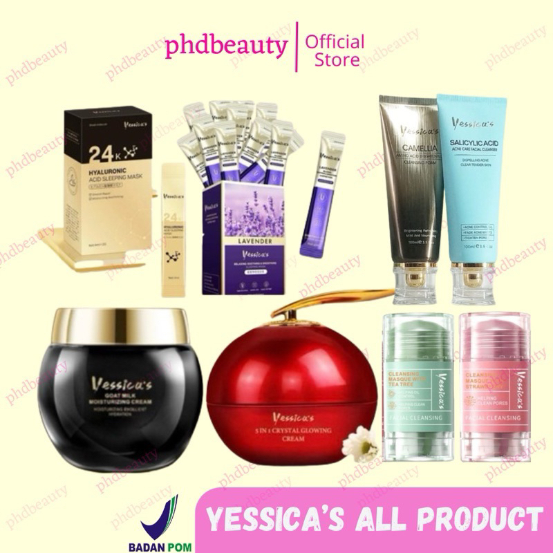 YESSICA’S 2IN1 goat milk Crystal glowing Goat Milk Moisturizer 5in1 Crystal Glowing YESSICA YESSICAS