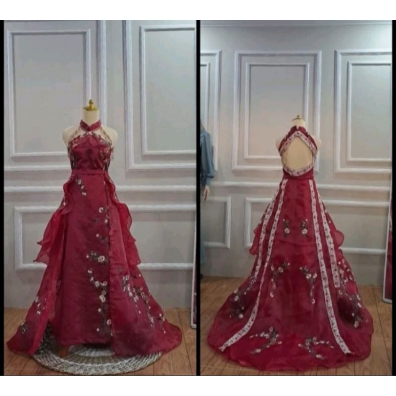 Dress Cheongsam / Baju sangjit china