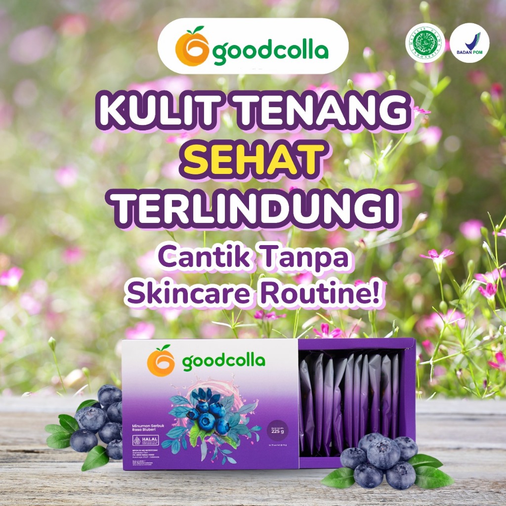Goodcolla Collagen Drink Minuman Kolagen Pencerah Kulit Badan Pemutih Badan dan Wajah Bpom Halal