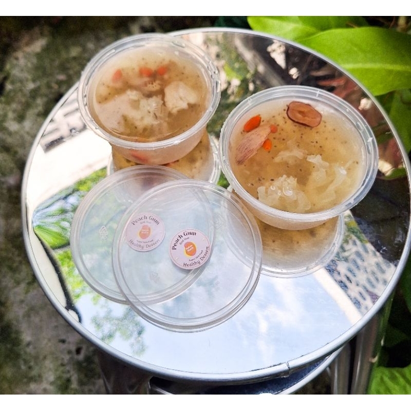 

Peach Gum Bird Nest (Healthy Dessert)