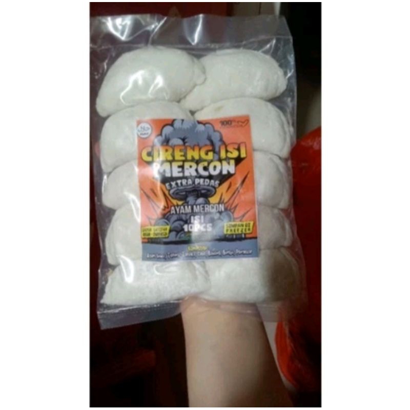 

Cireng isi ayam mercon// Cireng Suwir ayam pedas