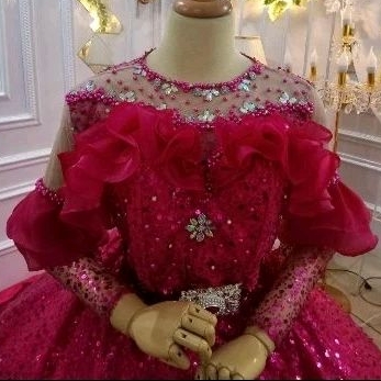 GAUN PINK FANTA GEMES