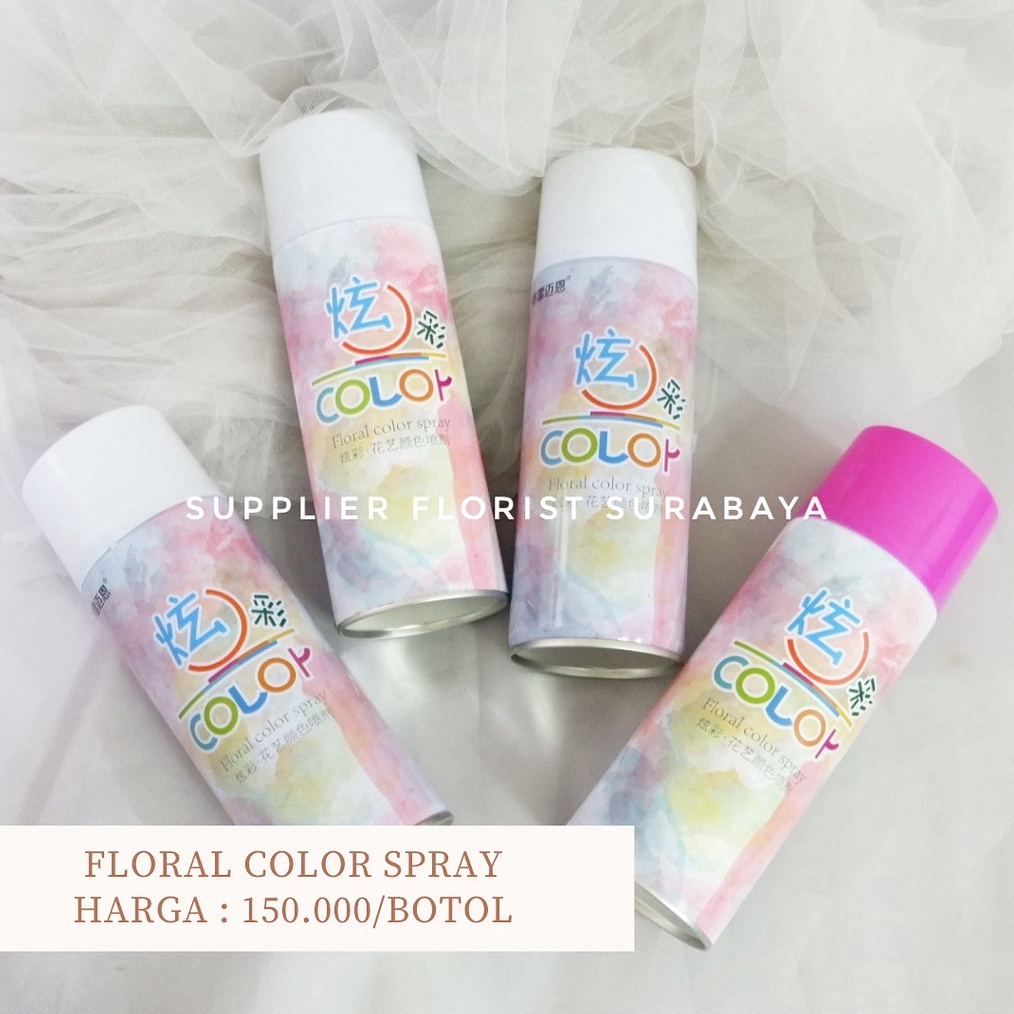 

FLORAL COLOR SPRAY CEPAT KERING PENGUBAH WARNA BUNGA ASLI SEMPROTAN BUNGA CAT BUNGA PILOX PYLOX UNTUK BUNGA ASLI PEWARNA CAT BUNGA ASLI DESIGN MASTER KODE L5I3
