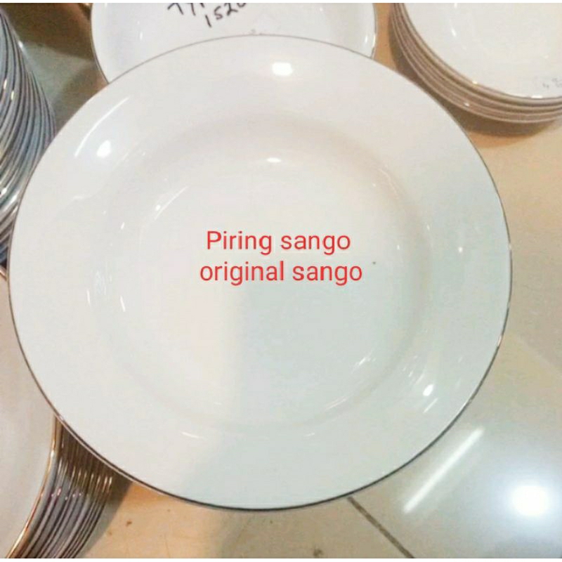 PIRING SANGO PIRING MAKAN SANGO 9 INH LIS 1 MAS 12 PCS