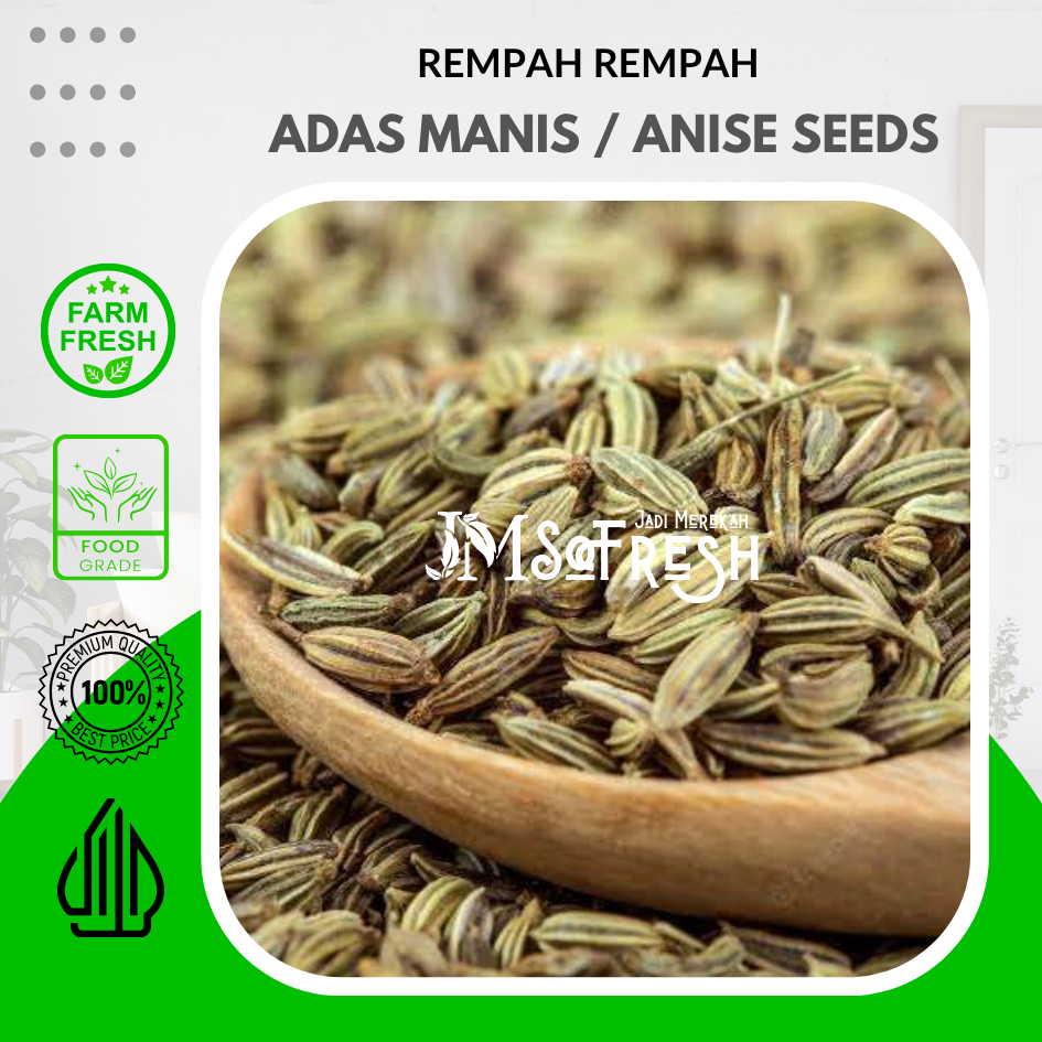 

[JM SoFresh] - Adas Manis / Anise Seeds